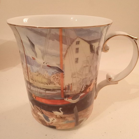 NIB🎁 FREE GIFT INCLUDED 🎁 NEW Tea or Coffee Big Cup in the Gift Box - Picture 3 of 9